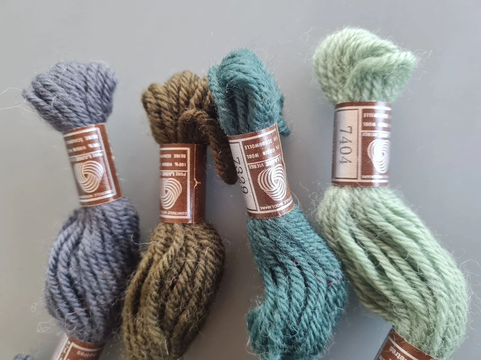 Grote partij nieuwe 100% pure wol 🌺( 61 rollen ) DMC – photo 10